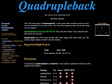quadrupleback