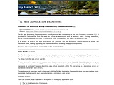 tcl-web-application-framework